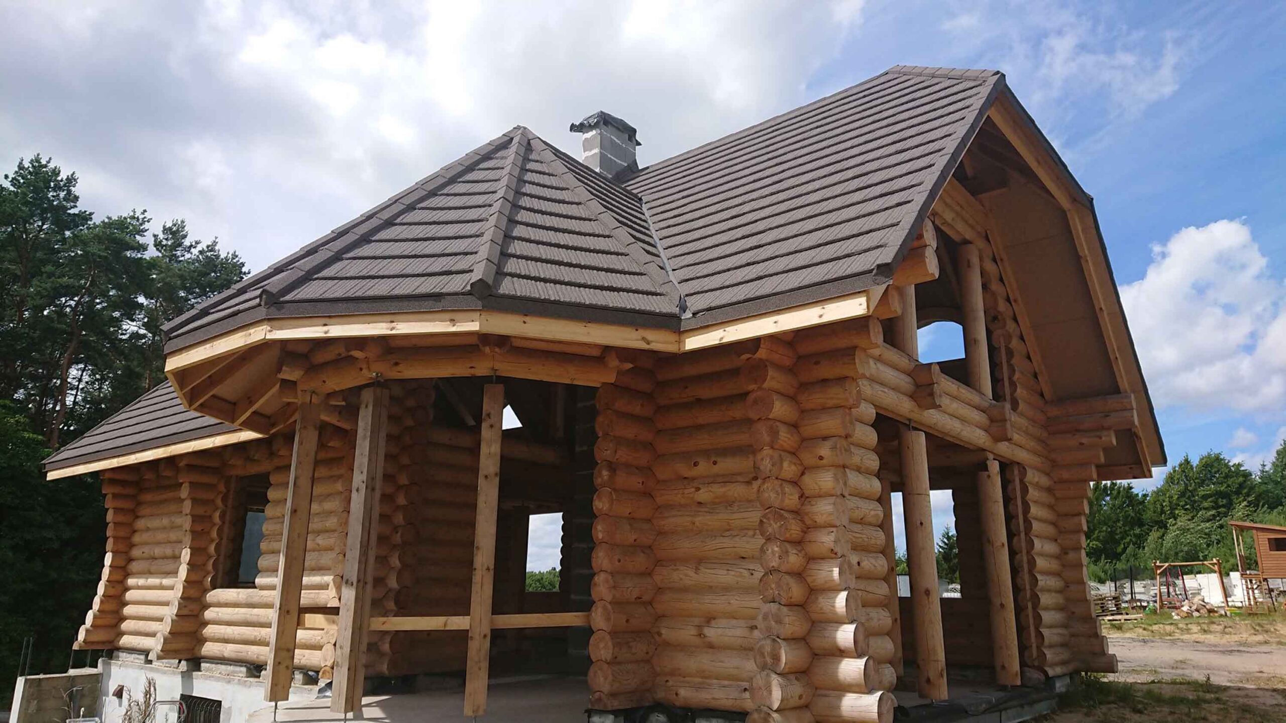 Metal roofing project